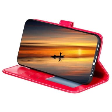 Samsung Galaxy A16 5G / A16 4G Flipkotelo PU-nahkaa, Kukallinen Kuvio