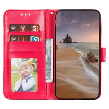 Samsung Galaxy A16 5G / A16 4G Flipkotelo PU-nahkaa, Kukallinen Kuvio