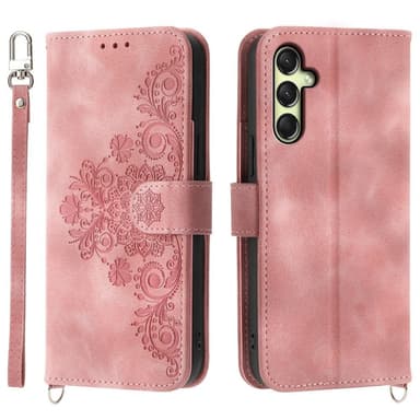 Samsung Galaxy A16 5G / A16 4G Kotelo Kukka Kuvio Lompakko