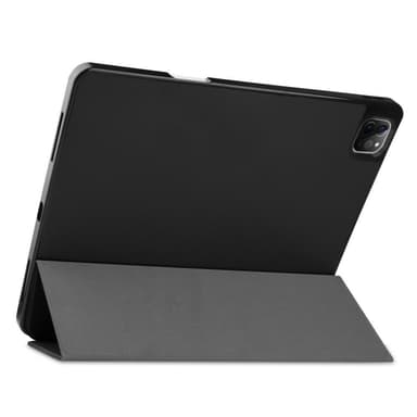 iPad 12.9"" Pro 2021 kolminkertainen jalusta tablettikotelo - musta