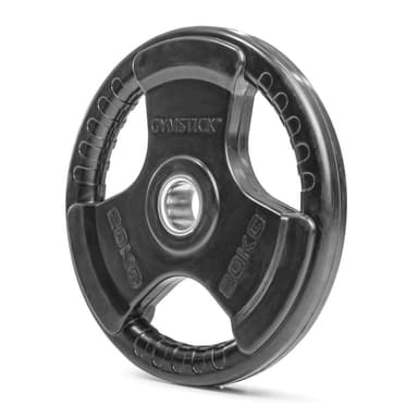 Gymstick Rubber Painolevy, Levypainot Kumipäällyste 20 kg