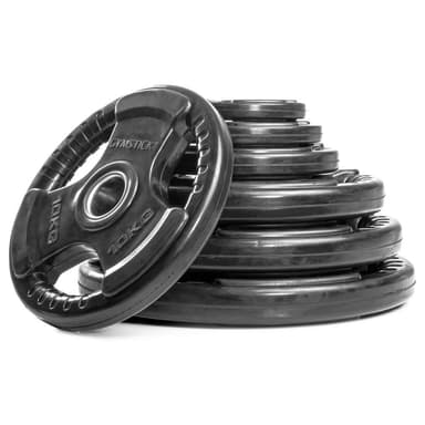 Gymstick Rubber Painolevy, Levypainot Kumipäällyste 20 kg