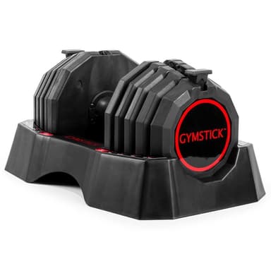 Gymstick Quick-Lock Käsipaino 22,5kg, Käsipainot säädettävät