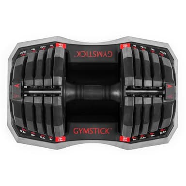 Gymstick Quick-Lock Käsipaino 22,5kg, Käsipainot säädettävät