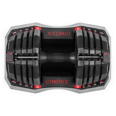 Gymstick Quick-Lock Käsipaino 22,5kg, Käsipainot säädettävät