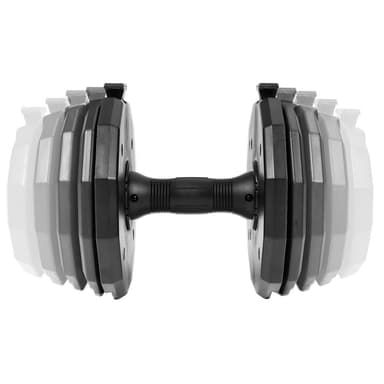 Gymstick Quick-Lock Käsipaino 22,5kg, Käsipainot säädettävät