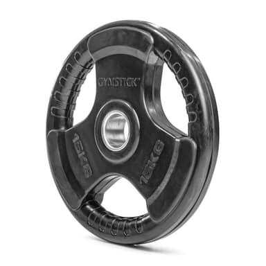 Gymstick Rubber Painolevy, Levypainot Kumipäällyste 15 kg