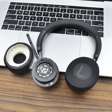 Jäähdytysgeelikuulokkeet Jabra Elite 45h Evolve2 65 UC:lle