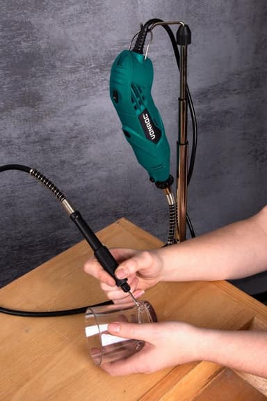 Multifunktionswerkzeug 160W –  Inkl. 40-teiliges Zubehörset und Aufbewahrungstasche - flexible Welle