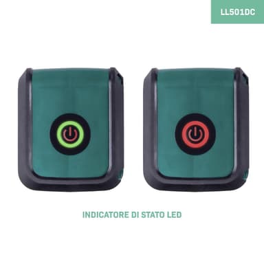 Cross line laser - Red – Self levelling - 10 meter range