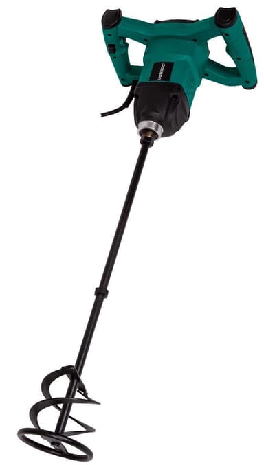 Farb- / Betonmischer 1200W - Soft Start - 3m Gummikabel - Inklusive Rührstab 120x600mm