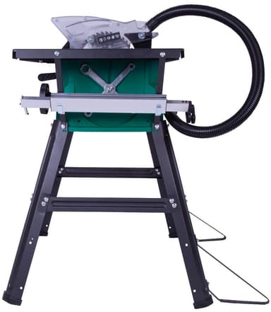 VONROC Sägetisch – 1500 W – Inkl. 210 mm, 40T Sägeblatt – mit Untergestell