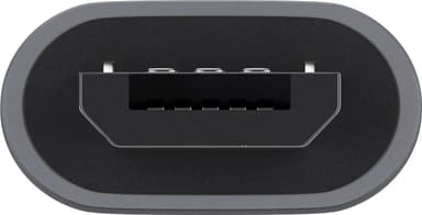 Micro-USB/USB-C™ OTG Hi-Speed -sovitin latauskaapeleiden kytkemiseen