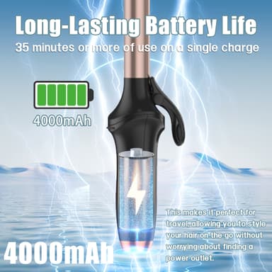 Ladattava langaton kiharrin AE-522A