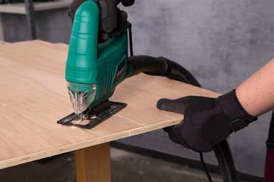 Stichsäge 550W – Schnellwechselsystem – Inkl. Zubehör und Aufbewahrungstasche