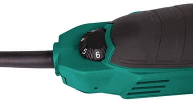 Oszillierendes Multitool 300W - Schnellwechselsystem, variable Geschwindigkeit - Komplettset inkl. 61 Zubehörteile und Aufbewahrungstasche