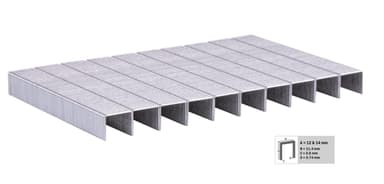Heftklammern 12 und 14 mm für Elektrotacker - Universal - 1000 Stück
