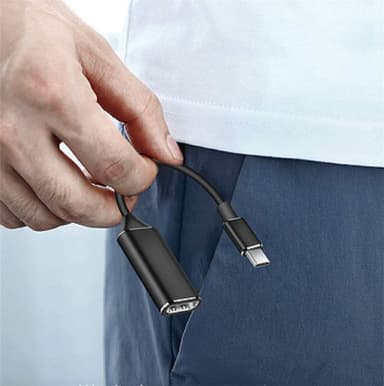 USB-C-HDMI-sovitin 4K