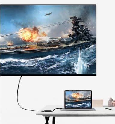 USB-C-HDMI-sovitin 4K