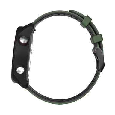 Garmin Forerunner 245 / 645 / Vivoactive / Vivomove ranneke silikoni Military Ruohon väri 20 mm