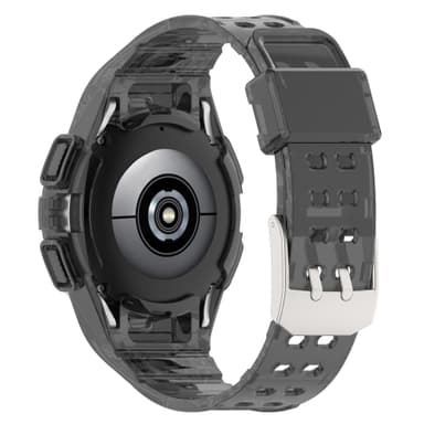 Integroitu kellohihna Samsung Galaxy Watch6/5/4/FE:lle Musta 44mm