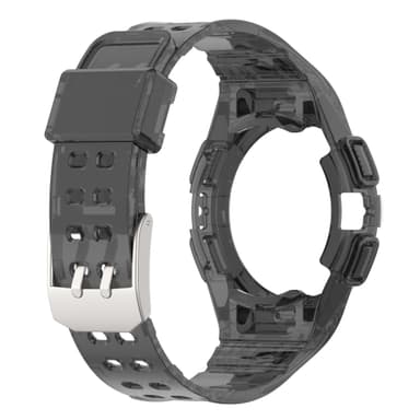 Integroitu kellohihna Samsung Galaxy Watch6/5/4/FE:lle Musta 44mm