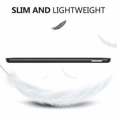 9,7 tuuman iPad-kotelo iPad 5/6 iPad Air 1/2 Smart -kotelo musta