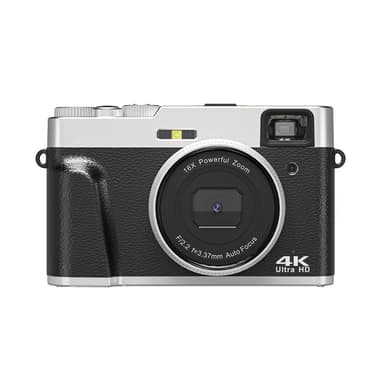 Digikamera 4K 48MP 16X zoom Musta