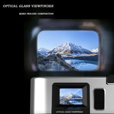 Digikamera 4K 48MP 16X zoom Musta