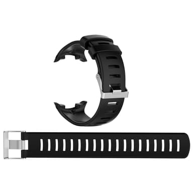 Kellon ranneke Suunto D4/D4i Novolle, 2 eri pituutta Musta