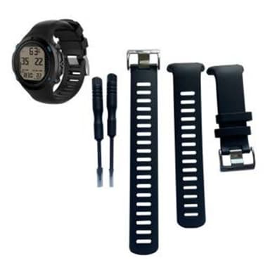 Kellon ranneke Suunto D4/D4i Novolle, 2 eri pituutta Musta