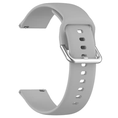 22 mm:n pehmeät silikoniset urheilunauhat, jotka ovat yhteensopivia CMF:n kanssa MITÄÄN Watch Pron kanssa Harmaa