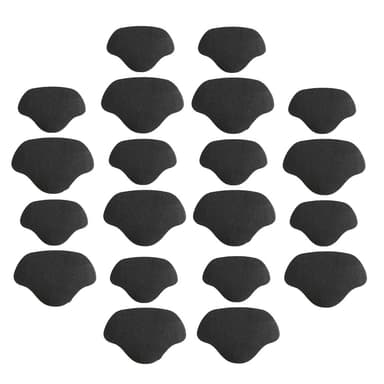 Kantapään suoja/korjauspaikat kenkien korjaukseen 2 kokoa 10 paria Musta