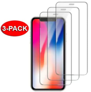 iPhone 11 Pro Max näytönsuoja karkaistua lasia 3 pakkauksessa
