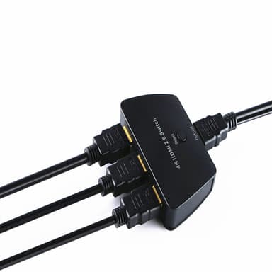 HDMI kytkin 3-1, jossa HDR, 3D ja 4K (2160p)