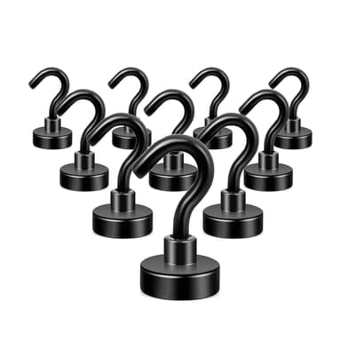 Magneettikoukut / magneettiset seinäkoukut 10 kpl E20