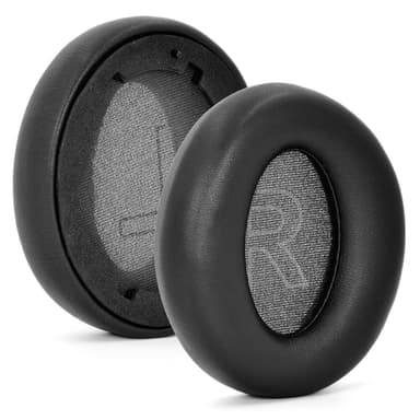 Korvatyynyjen vaihto Anker Soundcore Life 2 Q20 Q20+ Q20I Q20BT:lle Musta