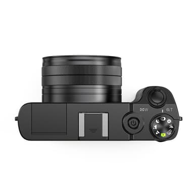DC218T 4K HD -kamera kahdella linssillä ja kosketusnäytöllä