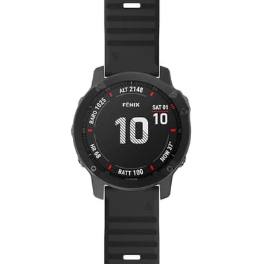 Garmin Fenix  / Forerunner / Approach / Quatix rannekoru musta