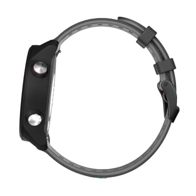 Garmin Forerunner 245 / 645 / Vivoactive / Vivomove ranneke silikoni Military Musta