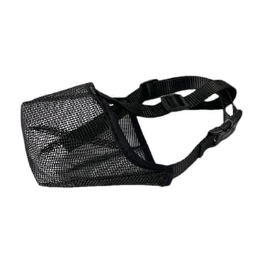 Nylon koiran kuono Musta L