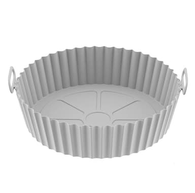 Air Fryer Silikoni Bowl Harmaa