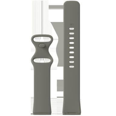 Kellon ranneke Fitbit Versa4/Fitbit Versa3/Fitbit Sense/Fitbit Sense2 Harmaa S