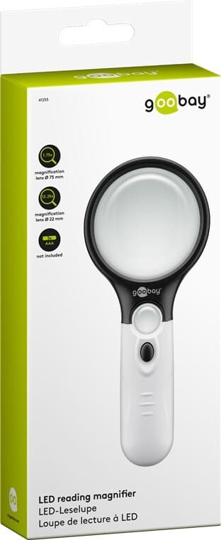 LED lukusuurennuslasi
