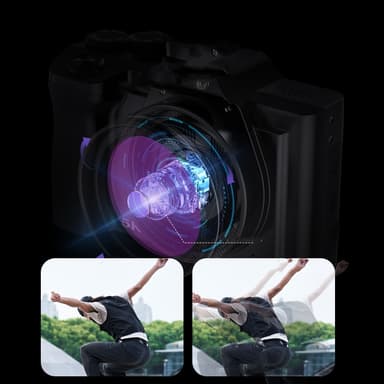 Digikamera 4K, 48MP, CMOS, 16x zoom, itselaukaisin