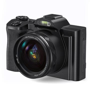 Digikamera 4K, 48MP, CMOS, 16x zoom, itselaukaisin
