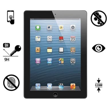 Kristallinkirkas karkaistu lasi näytönsuoja iPadille (2 kpl) iPad Pro 11 tuumaa 2024