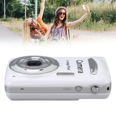 Kompakti digikamera 16x zoomilla ja 16 MP kennolla Valkoinen