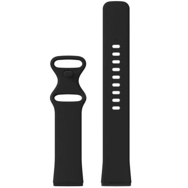 Kellon ranneke Fitbit Versa4/Fitbit Versa3/Fitbit Sense/Fitbit Sense2 Musta S