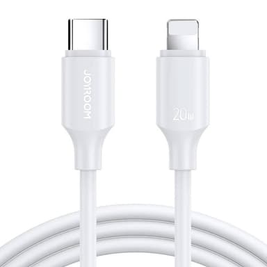 Cable Lightning Type-C 20W 0,25m Joyroom S-CL020A9 (valkoinen)